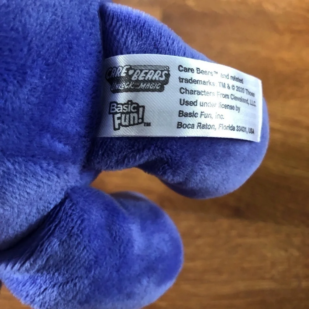 Care Bears plush figure Harmony Bear